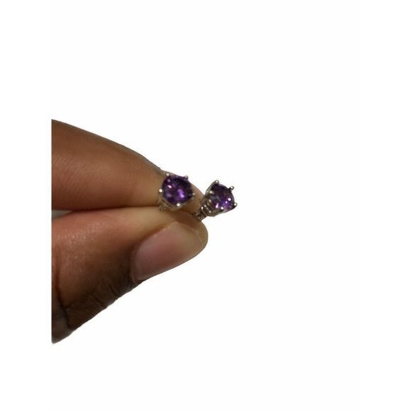 18k White Gold Gp 5mm Austria Crystal Zircon Cz We - Picture 4 of 4